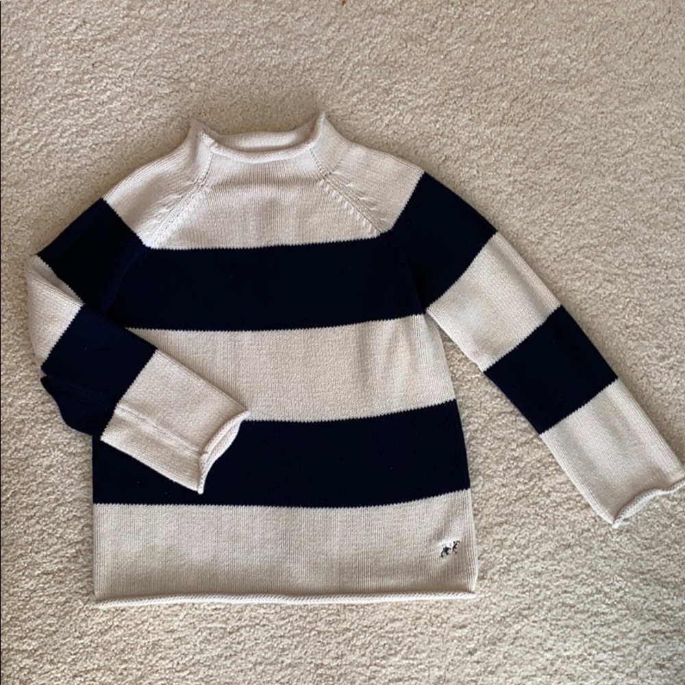 Crewcuts Boys Roll Neck Sweater